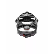 Casco Discovery Carbon EA — XS–XXL, gris brillo